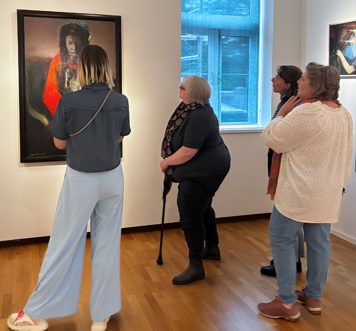 Samen kunst kijken